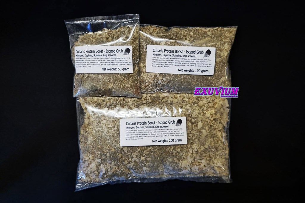 Cubaris protein boost food for isopods