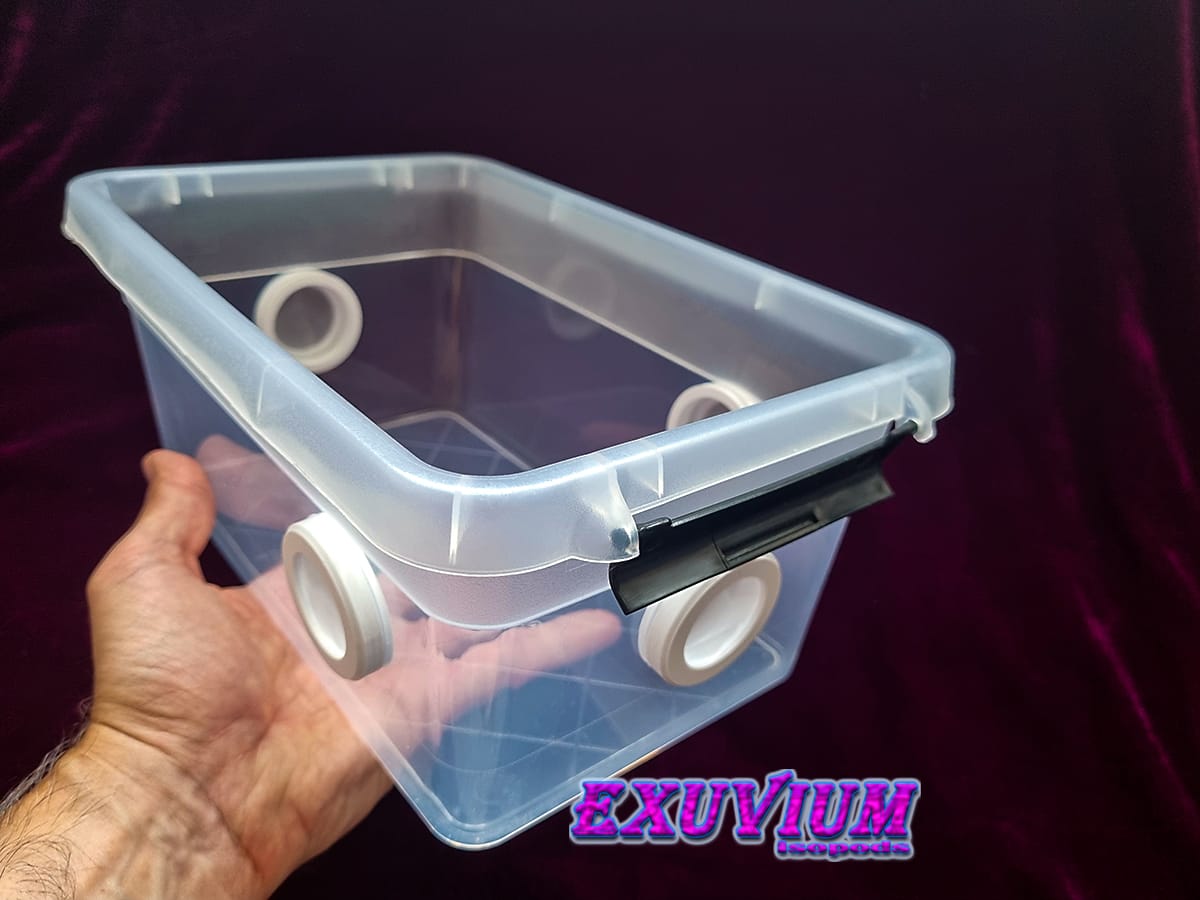 Isopodarium S1, 4.5L – Vented Box for Isopods & Other Inverts – Exuvium ...