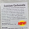 Calcium Carbonate supplement for invertebrates